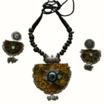 Boho Heritage Necklace and Earrings Set