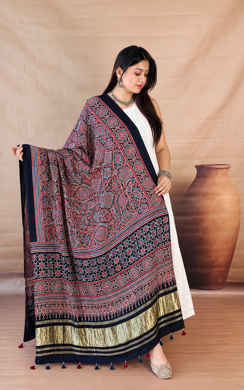 Traditional Dupatta Studio Portrait-1