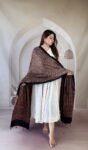brown-ajrakh-modal silk-dupatta-mini-motif-medallion-1