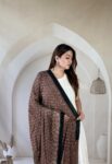 brown-ajrakh-modal silk-dupatta-mini-motif-medallion-1
