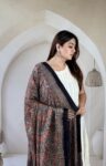charcoal-grey-ajrakh-modal silk-dupatta-floral-creeper-1