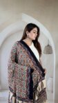 cream-ajrakh-modal silk-dupatta-geometric-lattice-1