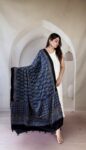 indigo-ajrakh-modal silk-dupatta-floral-buti-1