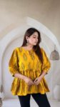 mustard-ajrakh-cotton-peplum-kurti-tree-buti-1