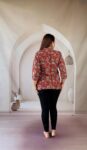 red-ajrakh-cotton-short-kurti-grey-floral-mandarin-1